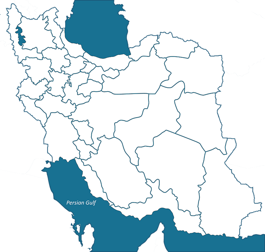 iran local map